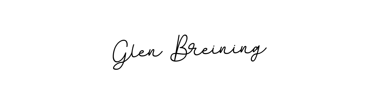 Also You can easily find your signature by using the search form. We will create Glen Breining name handwritten signature images for you free of cost using BallpointsItalic-DORy9 sign style. Glen Breining signature style 11 images and pictures png