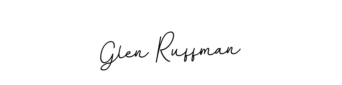 The best way (BallpointsItalic-DORy9) to make a short signature is to pick only two or three words in your name. The name Glen Ruffman include a total of six letters. For converting this name. Glen Ruffman signature style 11 images and pictures png