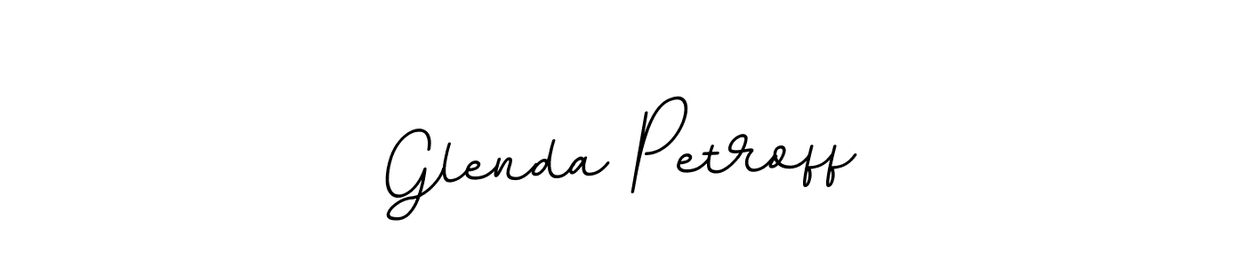 Use a signature maker to create a handwritten signature online. With this signature software, you can design (BallpointsItalic-DORy9) your own signature for name Glenda Petroff. Glenda Petroff signature style 11 images and pictures png