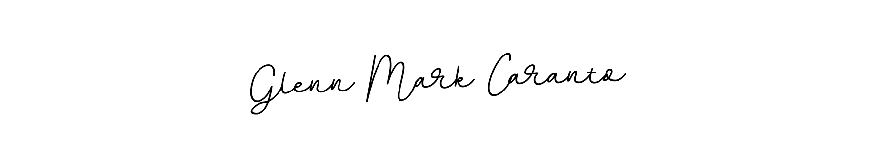 Glenn Mark Caranto stylish signature style. Best Handwritten Sign (BallpointsItalic-DORy9) for my name. Handwritten Signature Collection Ideas for my name Glenn Mark Caranto. Glenn Mark Caranto signature style 11 images and pictures png