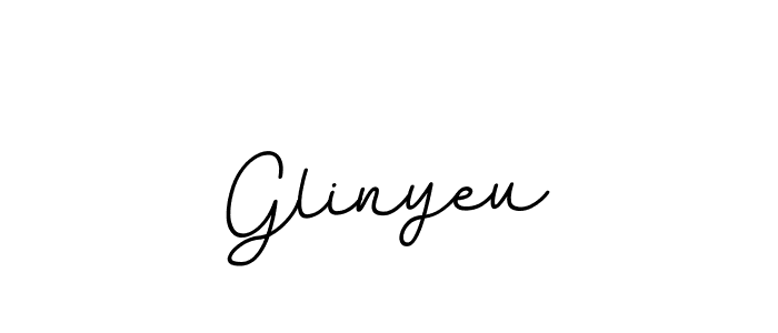 The best way (BallpointsItalic-DORy9) to make a short signature is to pick only two or three words in your name. The name Glinyeu include a total of six letters. For converting this name. Glinyeu signature style 11 images and pictures png