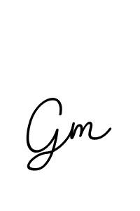 The best way (BallpointsItalic-DORy9) to make a short signature is to pick only two or three words in your name. The name Gm include a total of six letters. For converting this name. Gm signature style 11 images and pictures png