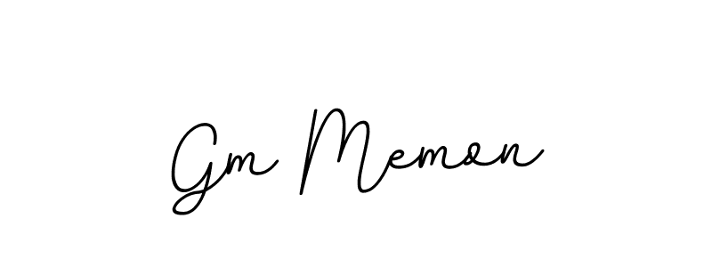 This is the best signature style for the Gm Memon name. Also you like these signature font (BallpointsItalic-DORy9). Mix name signature. Gm Memon signature style 11 images and pictures png
