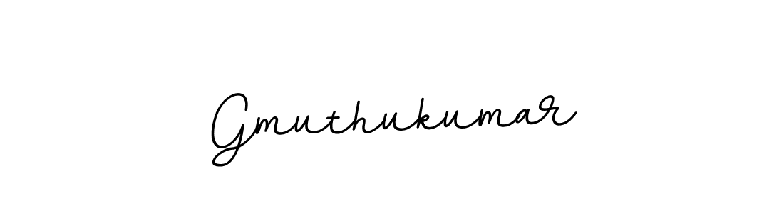 Make a beautiful signature design for name Gmuthukumar. With this signature (BallpointsItalic-DORy9) style, you can create a handwritten signature for free. Gmuthukumar signature style 11 images and pictures png