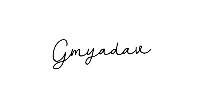It looks lik you need a new signature style for name Gmyadav. Design unique handwritten (BallpointsItalic-DORy9) signature with our free signature maker in just a few clicks. Gmyadav signature style 11 images and pictures png
