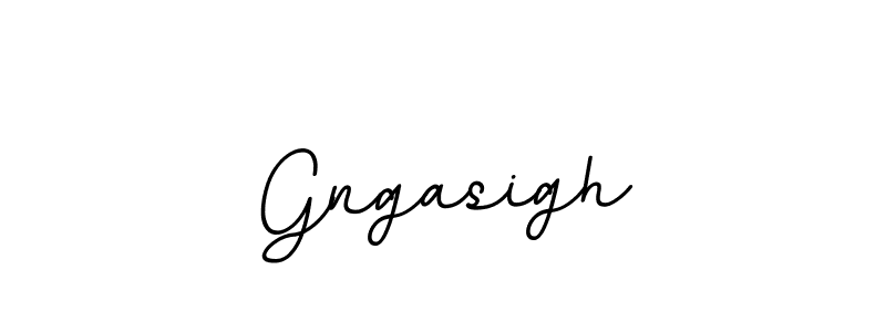 Create a beautiful signature design for name Gngasigh. With this signature (BallpointsItalic-DORy9) fonts, you can make a handwritten signature for free. Gngasigh signature style 11 images and pictures png