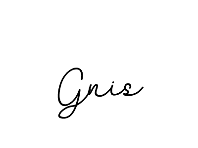 if you are searching for the best signature style for your name Gnis. so please give up your signature search. here we have designed multiple signature styles  using BallpointsItalic-DORy9. Gnis signature style 11 images and pictures png