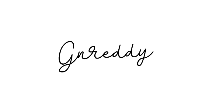 How to make Gnreddy name signature. Use BallpointsItalic-DORy9 style for creating short signs online. This is the latest handwritten sign. Gnreddy signature style 11 images and pictures png