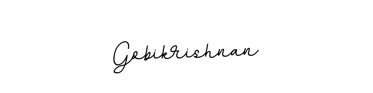 Gobikrishnan stylish signature style. Best Handwritten Sign (BallpointsItalic-DORy9) for my name. Handwritten Signature Collection Ideas for my name Gobikrishnan. Gobikrishnan signature style 11 images and pictures png