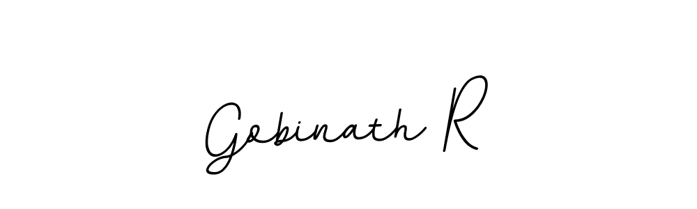 Also we have Gobinath R name is the best signature style. Create professional handwritten signature collection using BallpointsItalic-DORy9 autograph style. Gobinath R signature style 11 images and pictures png