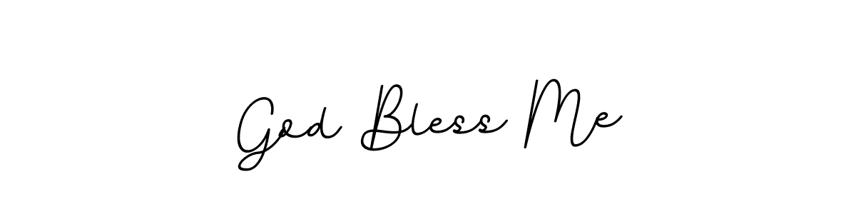 Use a signature maker to create a handwritten signature online. With this signature software, you can design (BallpointsItalic-DORy9) your own signature for name God Bless Me. God Bless Me signature style 11 images and pictures png