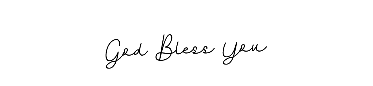 Use a signature maker to create a handwritten signature online. With this signature software, you can design (BallpointsItalic-DORy9) your own signature for name God Bless You. God Bless You signature style 11 images and pictures png