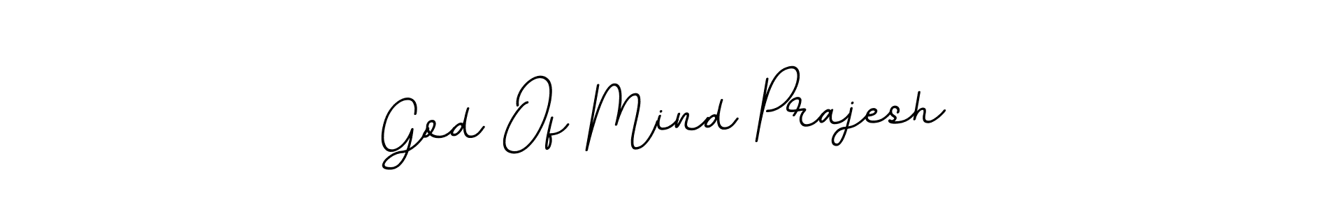 The best way (BallpointsItalic-DORy9) to make a short signature is to pick only two or three words in your name. The name God Of Mind Prajesh include a total of six letters. For converting this name. God Of Mind Prajesh signature style 11 images and pictures png