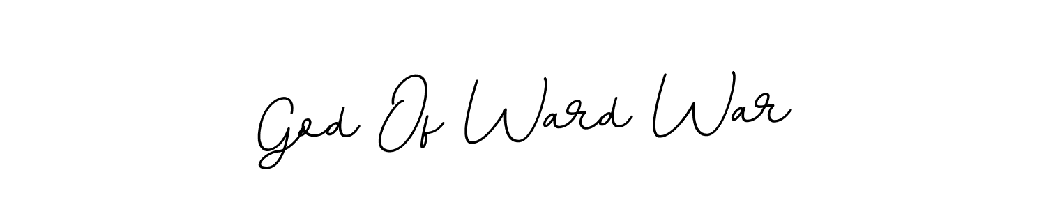 Also we have God Of Ward War name is the best signature style. Create professional handwritten signature collection using BallpointsItalic-DORy9 autograph style. God Of Ward War signature style 11 images and pictures png