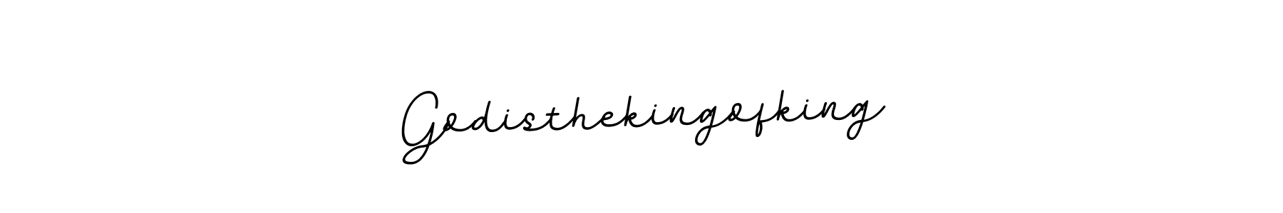 Create a beautiful signature design for name Godisthekingofking. With this signature (BallpointsItalic-DORy9) fonts, you can make a handwritten signature for free. Godisthekingofking signature style 11 images and pictures png