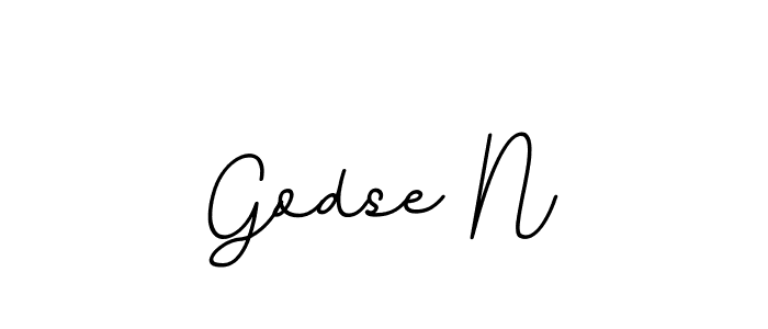 Also we have Godse N name is the best signature style. Create professional handwritten signature collection using BallpointsItalic-DORy9 autograph style. Godse N signature style 11 images and pictures png