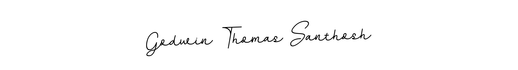 It looks lik you need a new signature style for name Godwin Thomas Santhosh. Design unique handwritten (BallpointsItalic-DORy9) signature with our free signature maker in just a few clicks. Godwin Thomas Santhosh signature style 11 images and pictures png