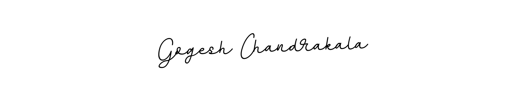 BallpointsItalic-DORy9 is a professional signature style that is perfect for those who want to add a touch of class to their signature. It is also a great choice for those who want to make their signature more unique. Get Gogesh Chandrakala name to fancy signature for free. Gogesh Chandrakala signature style 11 images and pictures png