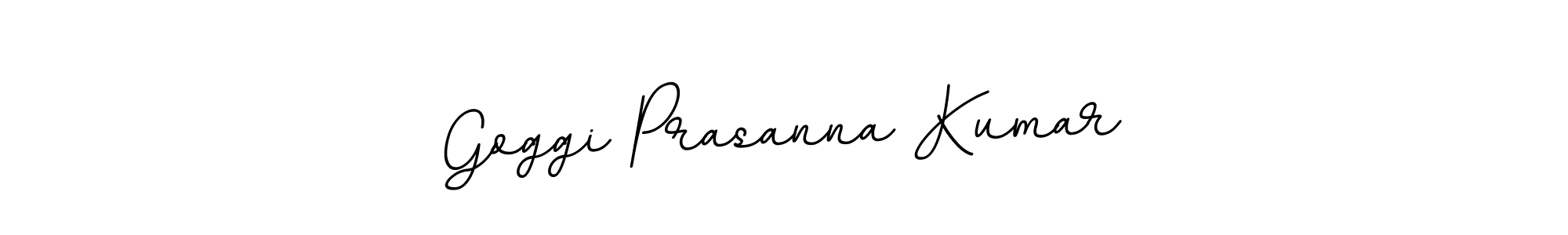 if you are searching for the best signature style for your name Goggi Prasanna Kumar. so please give up your signature search. here we have designed multiple signature styles  using BallpointsItalic-DORy9. Goggi Prasanna Kumar signature style 11 images and pictures png