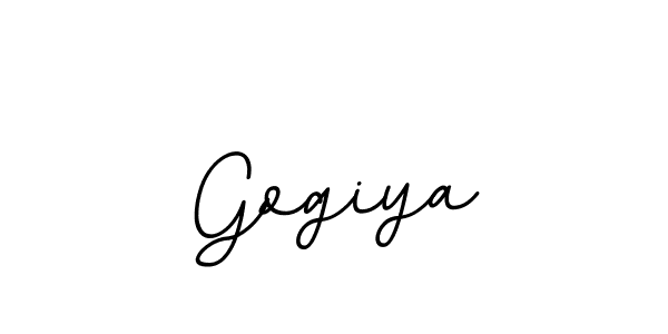 The best way (BallpointsItalic-DORy9) to make a short signature is to pick only two or three words in your name. The name Gogiya include a total of six letters. For converting this name. Gogiya signature style 11 images and pictures png