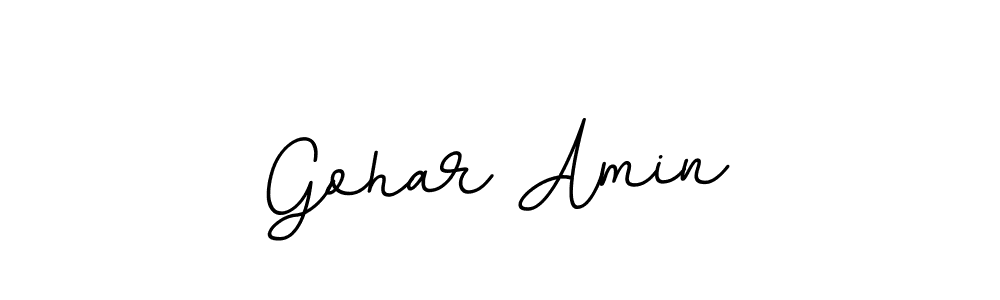 How to Draw Gohar Amin signature style? BallpointsItalic-DORy9 is a latest design signature styles for name Gohar Amin. Gohar Amin signature style 11 images and pictures png