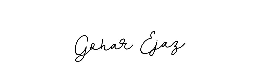 Create a beautiful signature design for name Gohar Ejaz. With this signature (BallpointsItalic-DORy9) fonts, you can make a handwritten signature for free. Gohar Ejaz signature style 11 images and pictures png