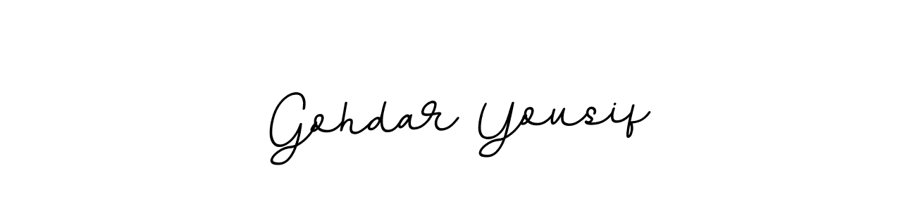 How to make Gohdar Yousif signature? BallpointsItalic-DORy9 is a professional autograph style. Create handwritten signature for Gohdar Yousif name. Gohdar Yousif signature style 11 images and pictures png