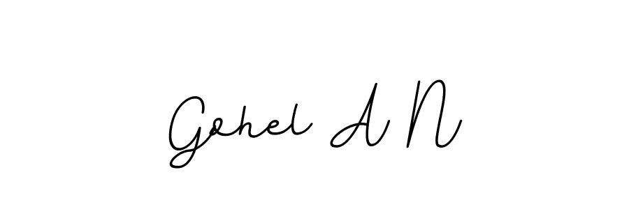 How to Draw Gohel A N signature style? BallpointsItalic-DORy9 is a latest design signature styles for name Gohel A N. Gohel A N signature style 11 images and pictures png