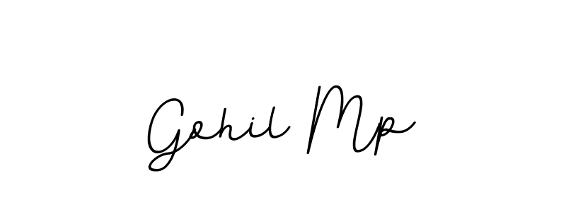 Gohil Mp stylish signature style. Best Handwritten Sign (BallpointsItalic-DORy9) for my name. Handwritten Signature Collection Ideas for my name Gohil Mp. Gohil Mp signature style 11 images and pictures png
