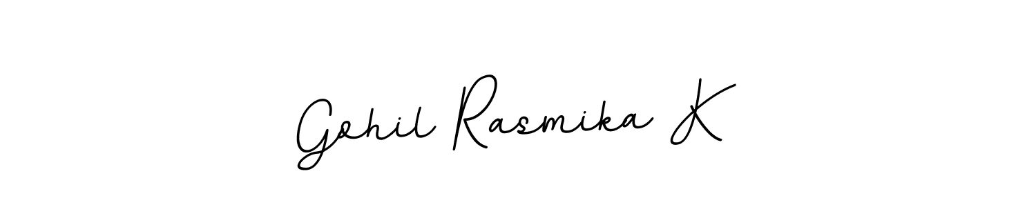 Similarly BallpointsItalic-DORy9 is the best handwritten signature design. Signature creator online .You can use it as an online autograph creator for name Gohil Rasmika K. Gohil Rasmika K signature style 11 images and pictures png