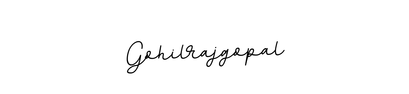It looks lik you need a new signature style for name Gohilrajgopal. Design unique handwritten (BallpointsItalic-DORy9) signature with our free signature maker in just a few clicks. Gohilrajgopal signature style 11 images and pictures png