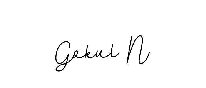 Best and Professional Signature Style for Gokul N. BallpointsItalic-DORy9 Best Signature Style Collection. Gokul N signature style 11 images and pictures png