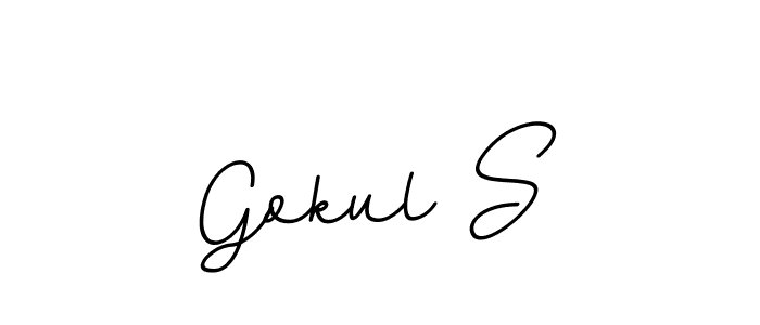 Here are the top 10 professional signature styles for the name Gokul S. These are the best autograph styles you can use for your name. Gokul S signature style 11 images and pictures png