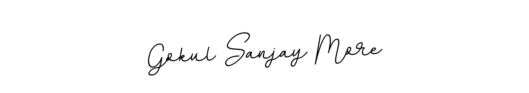 Also we have Gokul Sanjay More name is the best signature style. Create professional handwritten signature collection using BallpointsItalic-DORy9 autograph style. Gokul Sanjay More signature style 11 images and pictures png