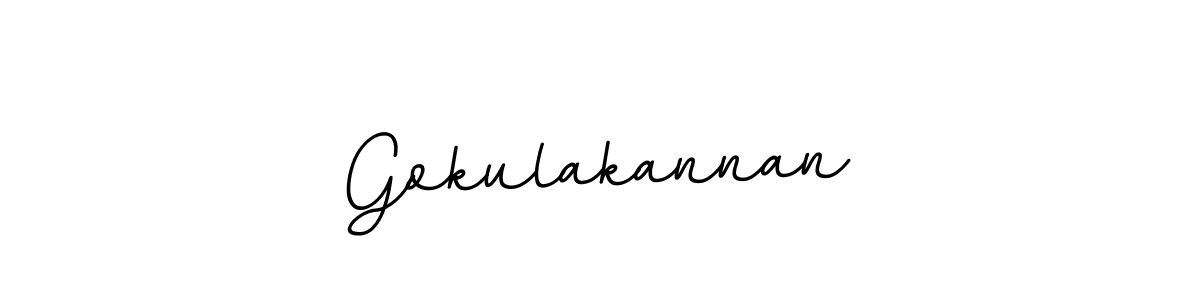 Create a beautiful signature design for name Gokulakannan. With this signature (BallpointsItalic-DORy9) fonts, you can make a handwritten signature for free. Gokulakannan signature style 11 images and pictures png