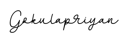 Achieve flawless digital penmanship with Gokulapriyan name in BallpointsItalic-DORy9 font. The perfect tool for creating online signatures. Gokulapriyan signature style 11 images and pictures png