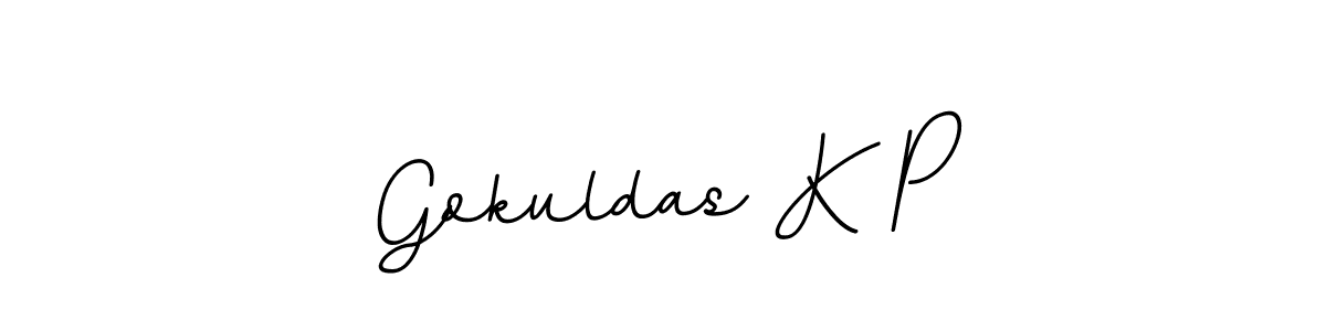 This is the best signature style for the Gokuldas K P name. Also you like these signature font (BallpointsItalic-DORy9). Mix name signature. Gokuldas K P signature style 11 images and pictures png