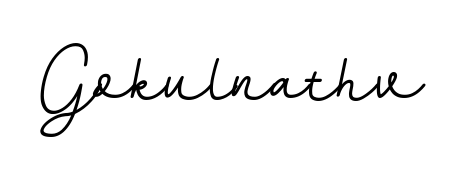 Use a signature maker to create a handwritten signature online. With this signature software, you can design (BallpointsItalic-DORy9) your own signature for name Gokulnathv. Gokulnathv signature style 11 images and pictures png