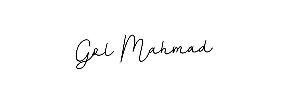 This is the best signature style for the Gol Mahmad name. Also you like these signature font (BallpointsItalic-DORy9). Mix name signature. Gol Mahmad signature style 11 images and pictures png