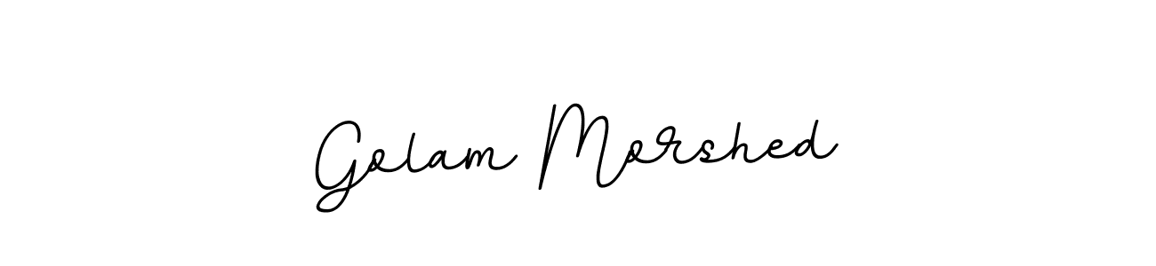 Also we have Golam Morshed name is the best signature style. Create professional handwritten signature collection using BallpointsItalic-DORy9 autograph style. Golam Morshed signature style 11 images and pictures png