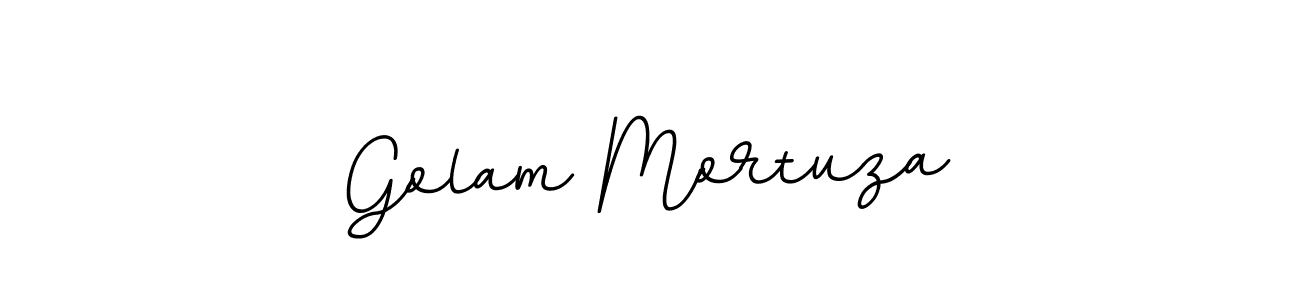 The best way (BallpointsItalic-DORy9) to make a short signature is to pick only two or three words in your name. The name Golam Mortuza include a total of six letters. For converting this name. Golam Mortuza signature style 11 images and pictures png