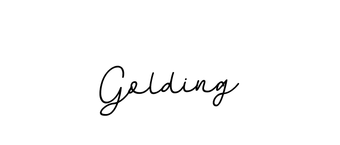 Golding stylish signature style. Best Handwritten Sign (BallpointsItalic-DORy9) for my name. Handwritten Signature Collection Ideas for my name Golding. Golding signature style 11 images and pictures png