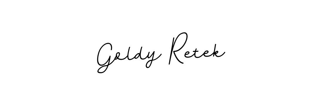 Design your own signature with our free online signature maker. With this signature software, you can create a handwritten (BallpointsItalic-DORy9) signature for name Goldy Retek. Goldy Retek signature style 11 images and pictures png