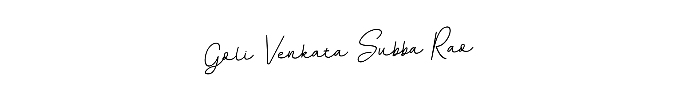 You should practise on your own different ways (BallpointsItalic-DORy9) to write your name (Goli Venkata Subba Rao) in signature. don't let someone else do it for you. Goli Venkata Subba Rao signature style 11 images and pictures png