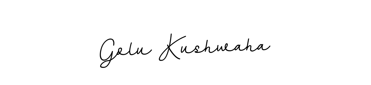 This is the best signature style for the Golu Kushwaha name. Also you like these signature font (BallpointsItalic-DORy9). Mix name signature. Golu Kushwaha signature style 11 images and pictures png