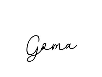 Make a beautiful signature design for name Goma. Use this online signature maker to create a handwritten signature for free. Goma signature style 11 images and pictures png