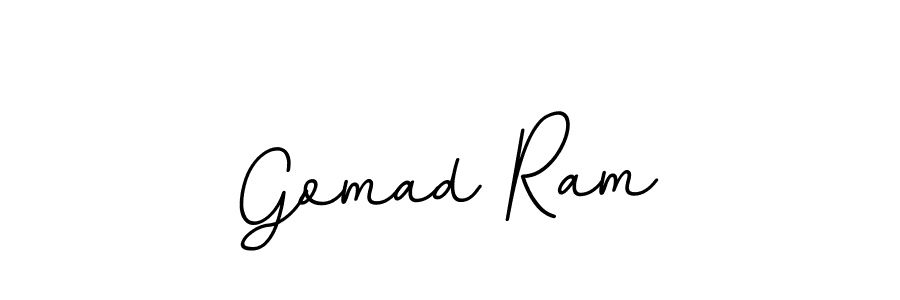 if you are searching for the best signature style for your name Gomad Ram. so please give up your signature search. here we have designed multiple signature styles  using BallpointsItalic-DORy9. Gomad Ram signature style 11 images and pictures png