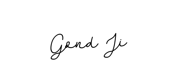 Make a beautiful signature design for name Gond Ji. Use this online signature maker to create a handwritten signature for free. Gond Ji signature style 11 images and pictures png
