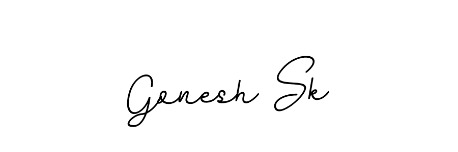 Make a beautiful signature design for name Gonesh Sk. Use this online signature maker to create a handwritten signature for free. Gonesh Sk signature style 11 images and pictures png