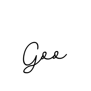 How to make Goo name signature. Use BallpointsItalic-DORy9 style for creating short signs online. This is the latest handwritten sign. Goo signature style 11 images and pictures png